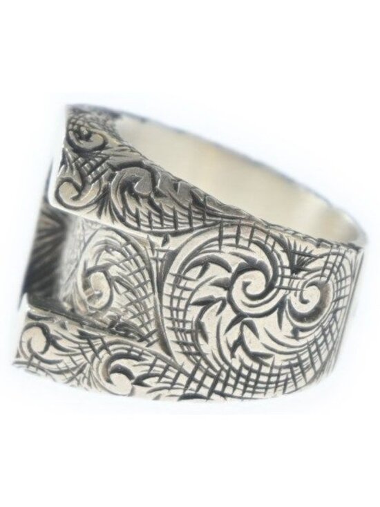 Gucci Sterling Silver Letter L Ring 60 9 1763462 – FASHIONPHILE Gucci Ring L